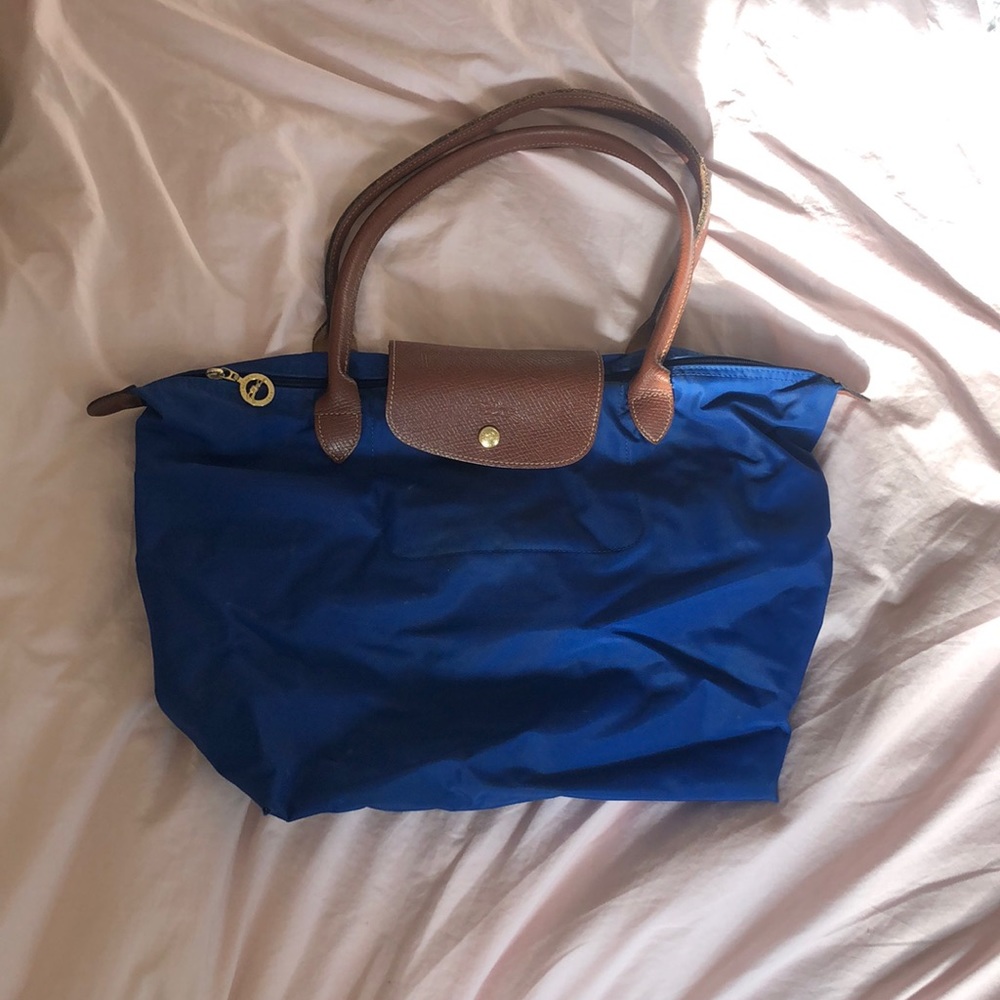 Longchamp Tote in Royal Blue